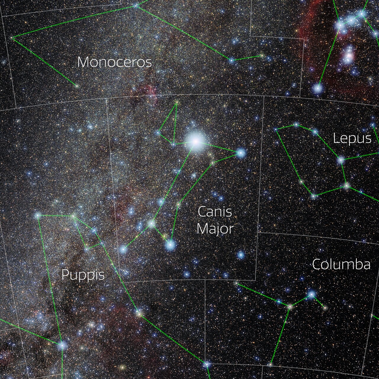 NOIRLab Images of Canis Major