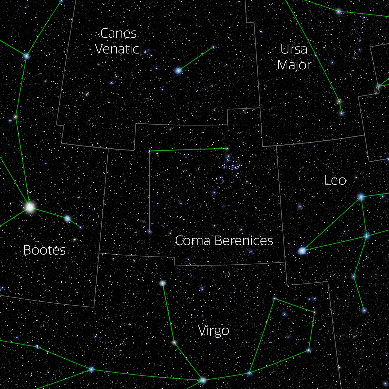NOIRLab Images of Coma Berenices