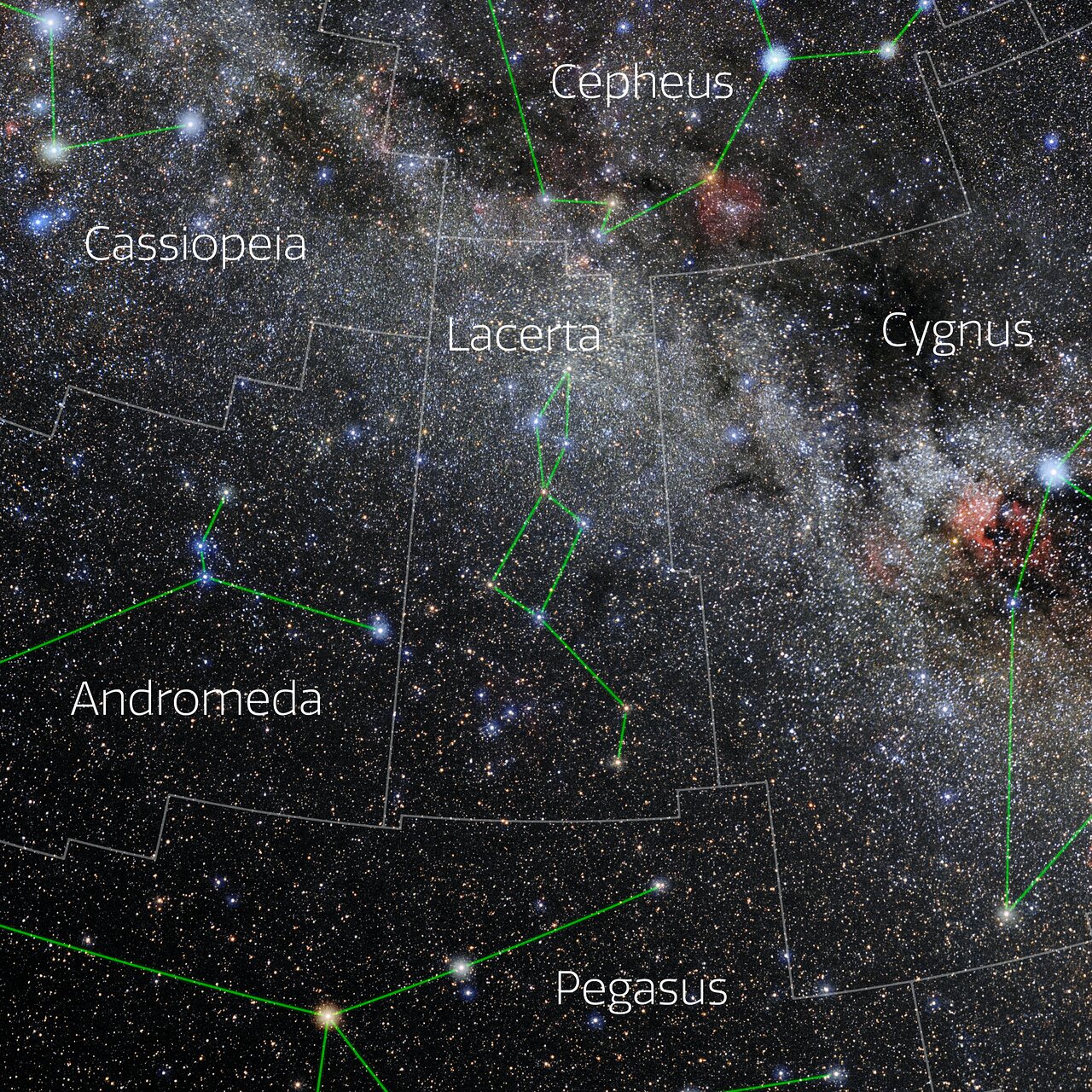 NOIRLab Images of Lacerta