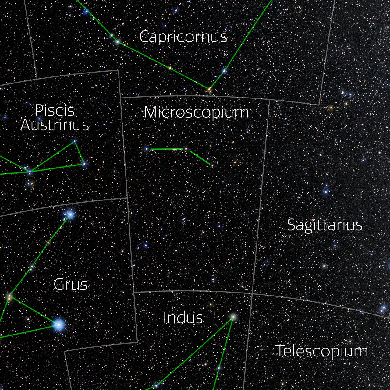 NOIRLab Images of Microscopium