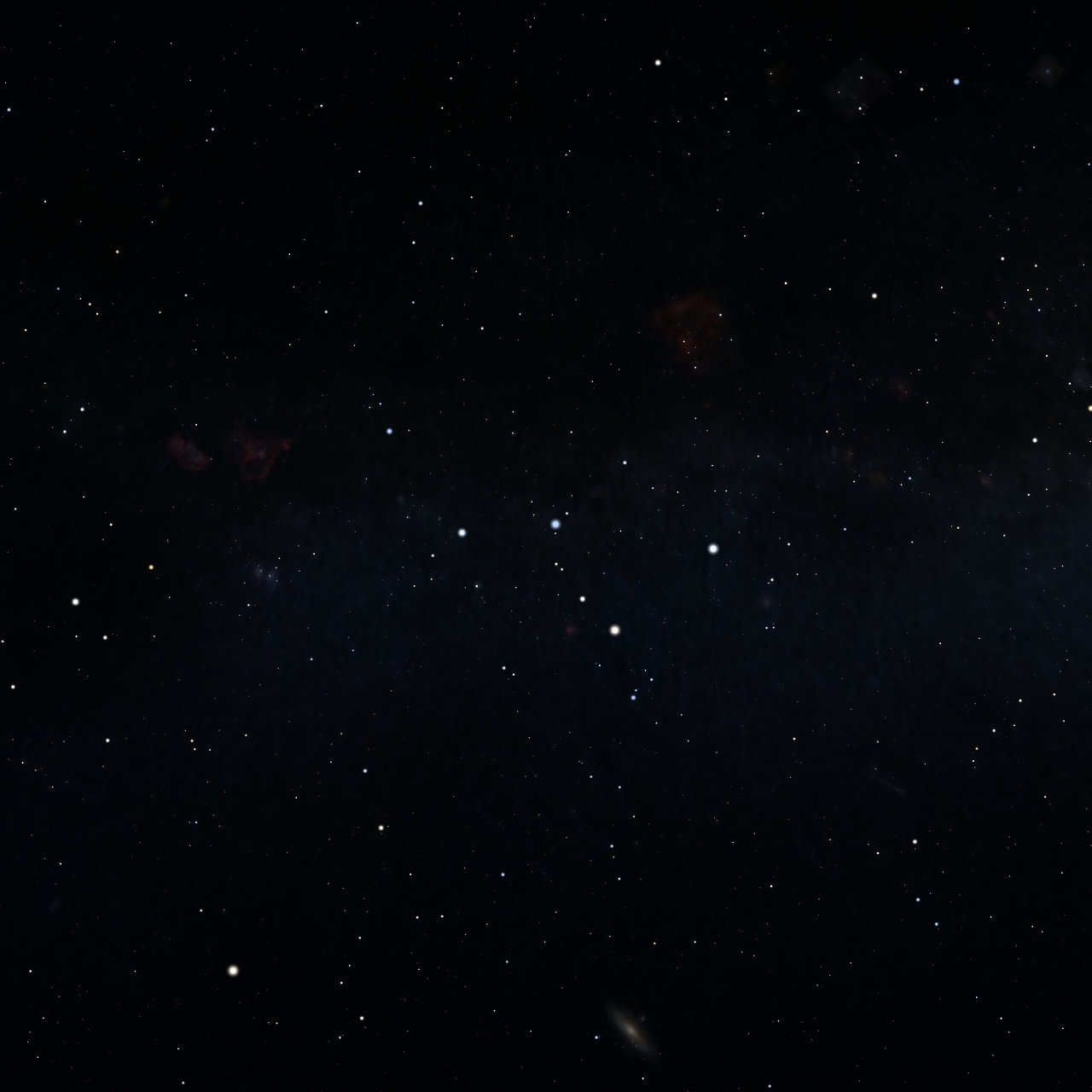 Stellarium Images of Cassiopeia