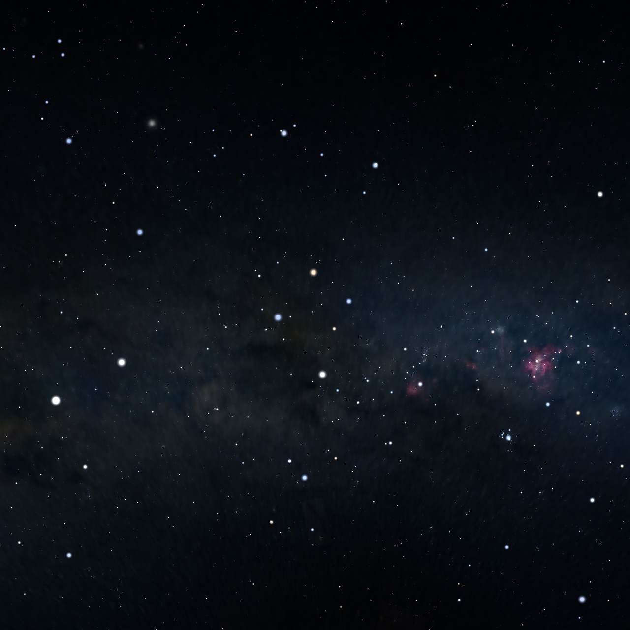 Stellarium Images of Crux