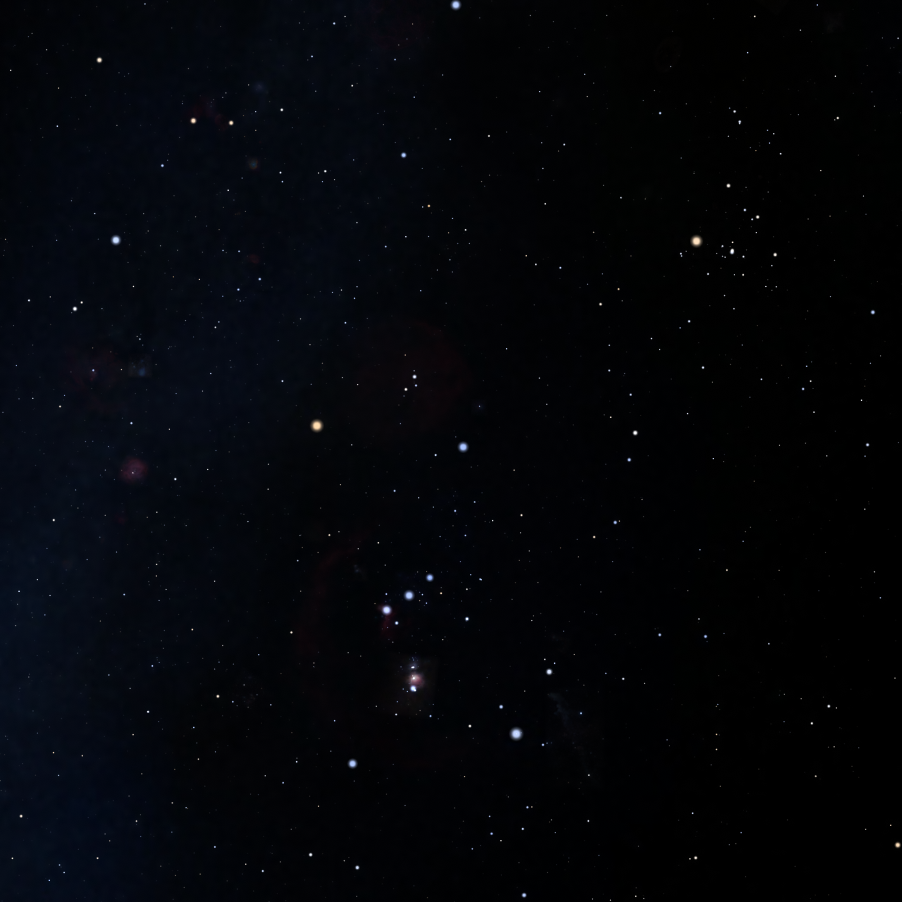 Stellarium Images of Orion