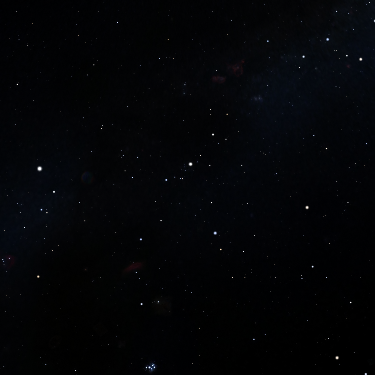 Stellarium Images of Perseus