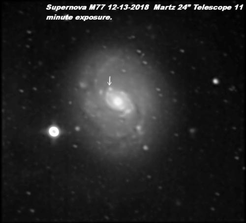 M77 Supernova