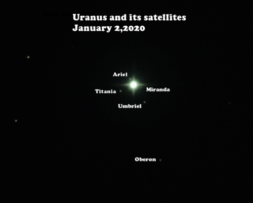 Uranus - LRGB image by John Anderson