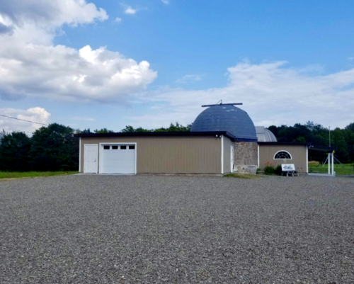 outside parking lot August 2019